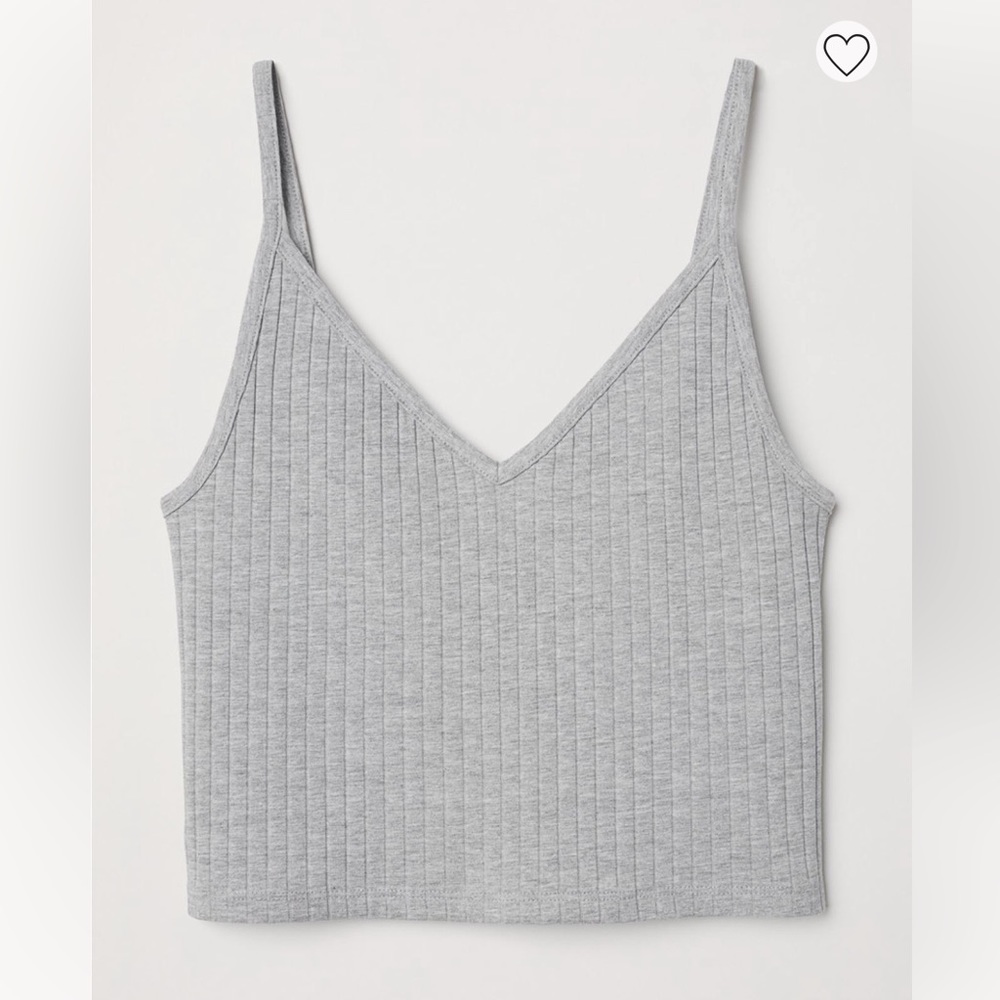 Jersey Camisole Crop Top